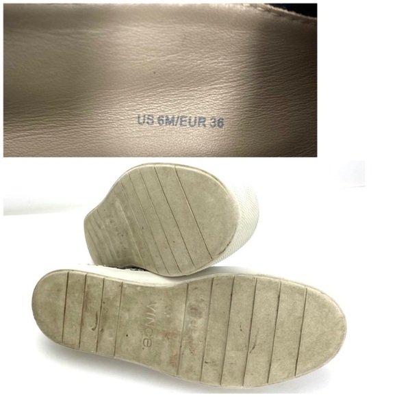 Vince Python Snakeskin Leather Slip on Shoes - Picture 10 of 10